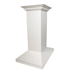 ZLINE Wooden Island Mount Range Hood in Cottage White (KBiTT) - MyBBQDirect
