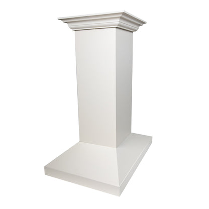 ZLINE Wooden Island Mount Range Hood in Cottage White (KBiTT) - MyBBQDirect