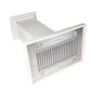 ZLINE Wooden Island Mount Range Hood in Cottage White (KBiTT) - MyBBQDirect