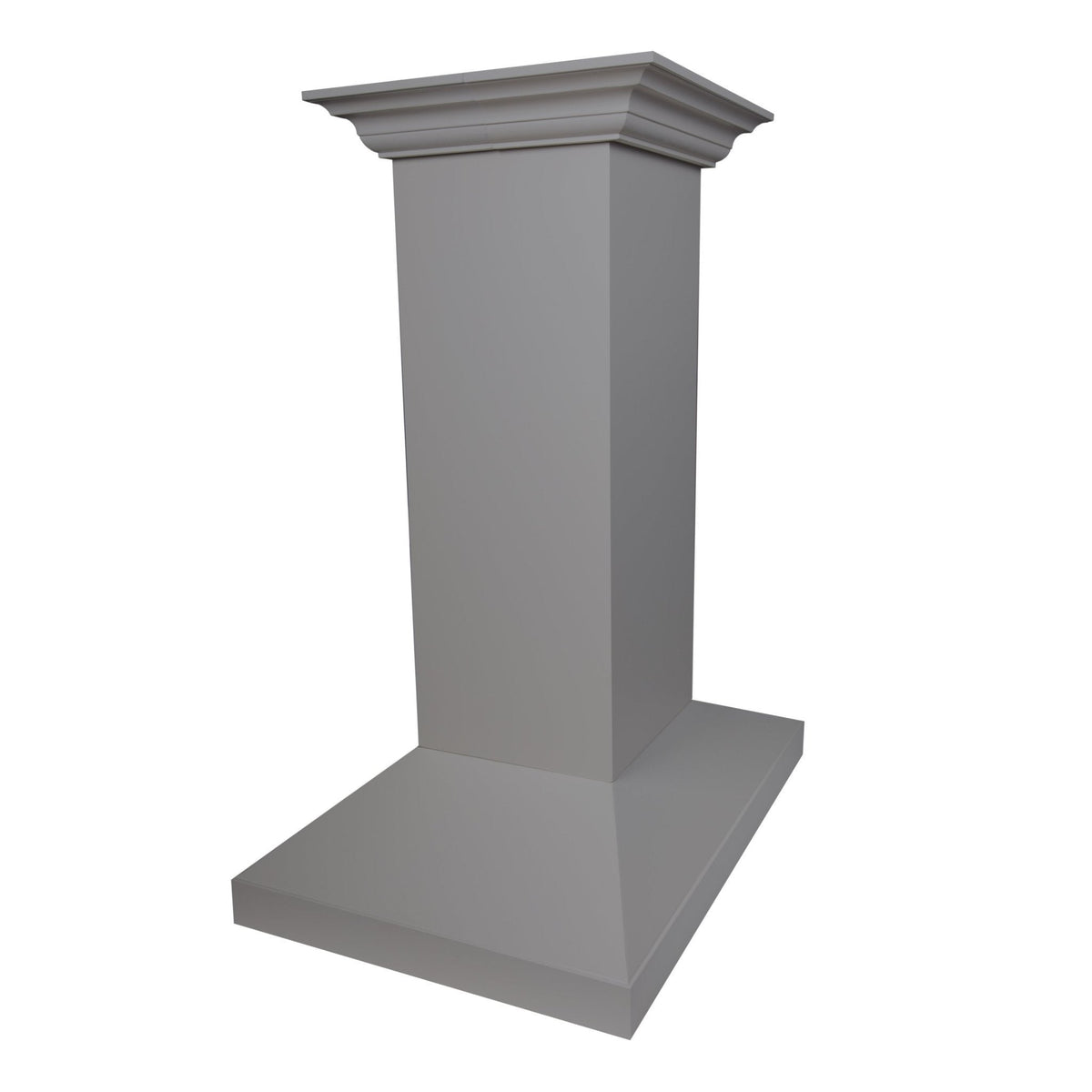 ZLINE 30 in. Convertible Vent Wooden Island Mount Range Hood in Gray (KBiUU) - MyBBQDirect