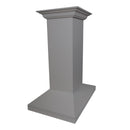 ZLINE 30 in. Convertible Vent Wooden Island Mount Range Hood in Gray (KBiUU) - MyBBQDirect