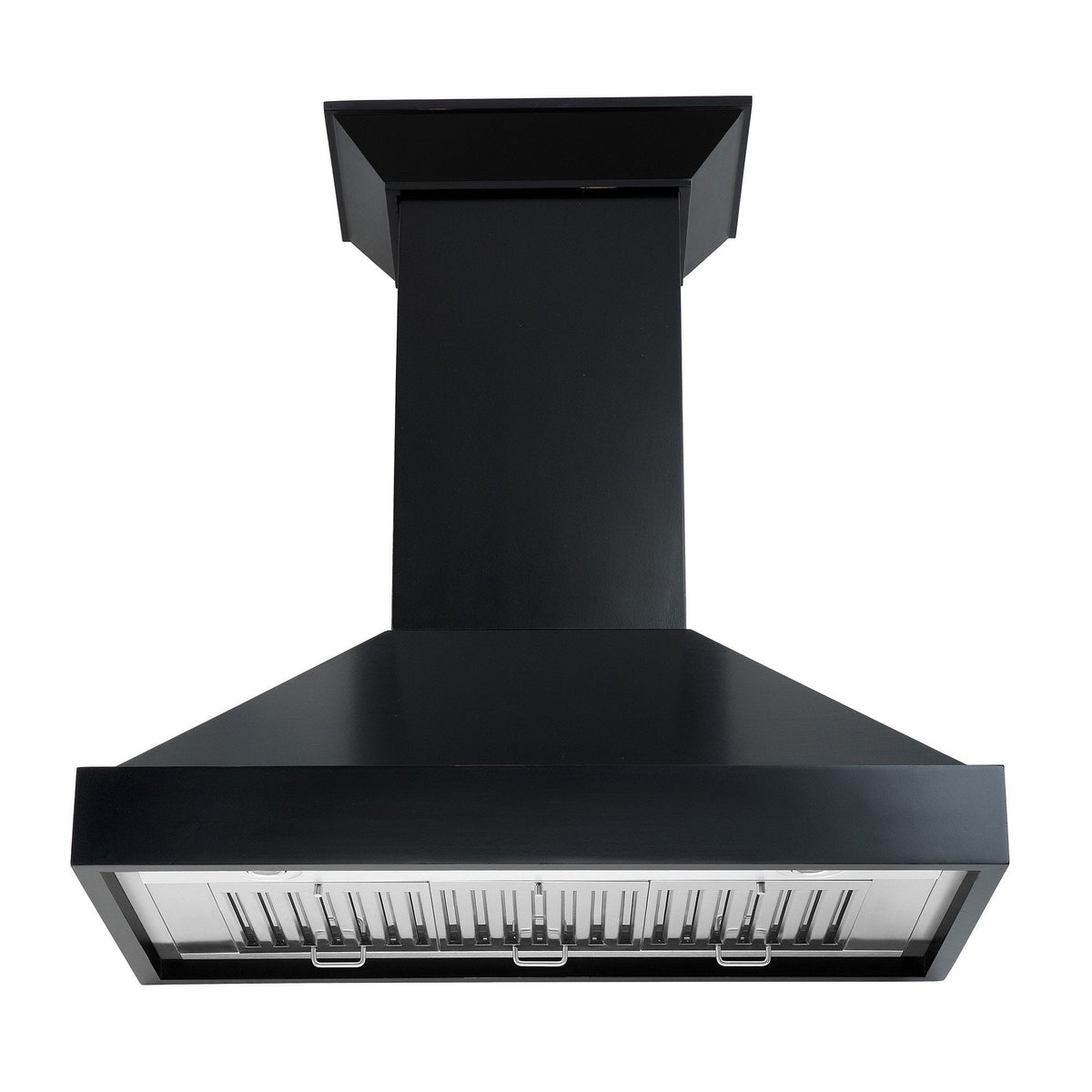 ZLINE Convertible Vent Wooden Wall Mount Range Hood in Black (KBCC) - MyBBQDirect