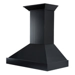 ZLINE Convertible Vent Wooden Wall Mount Range Hood in Black (KBCC) - MyBBQDirect