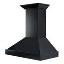 ZLINE Convertible Vent Wooden Wall Mount Range Hood in Black (KBCC) - MyBBQDirect