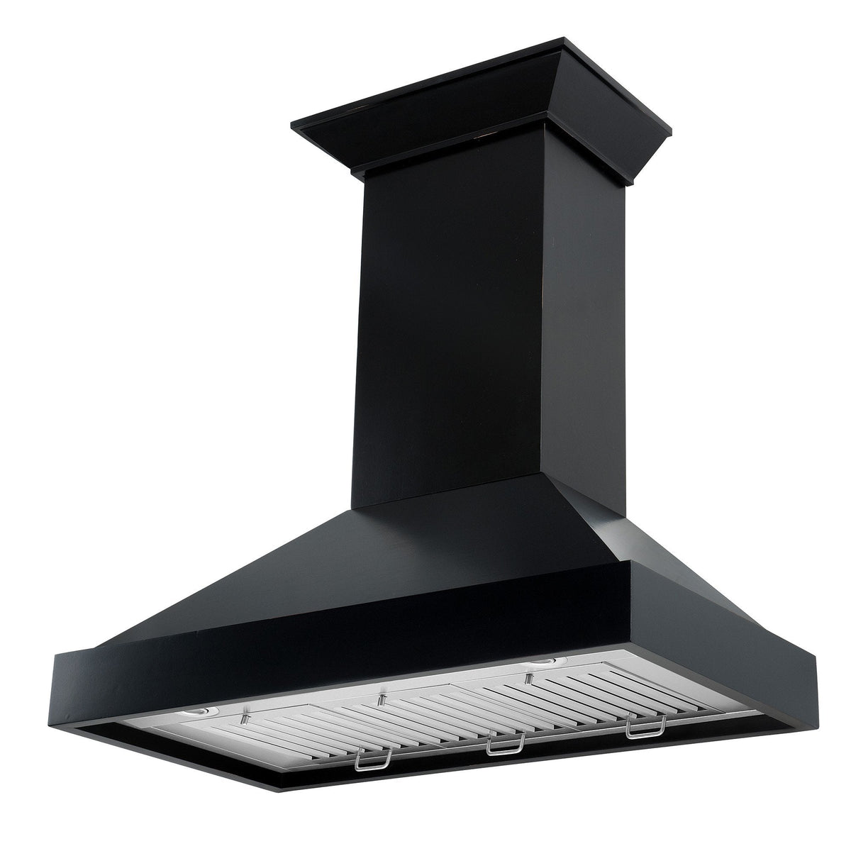 ZLINE Convertible Vent Wooden Wall Mount Range Hood in Black (KBCC) - MyBBQDirect