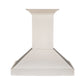 ZLINE Ducted Wooden Wall Mount Range Hood in Cottage White (KBTT) - MyBBQDirect