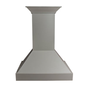 ZLINE Convertible Vent Wooden Wall Mount Range Hood in Gray (KBUU)