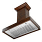 ZLINE Convertible Vent Wooden Wall Mount Range Hood in Walnut (KBRR) - MyBBQDirect