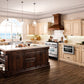 ZLINE Convertible Vent Wooden Wall Mount Range Hood in Walnut (KBRR) - MyBBQDirect