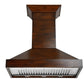 ZLINE Convertible Vent Wooden Wall Mount Range Hood in Walnut (KBRR) - MyBBQDirect