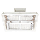 ZLINE Wooden Wall Mount Range Hood in White - Includes Remote Motor (321TT-RS/RD)