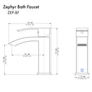 ZLINE Zephyr Bath Faucet (ZEP-BF)