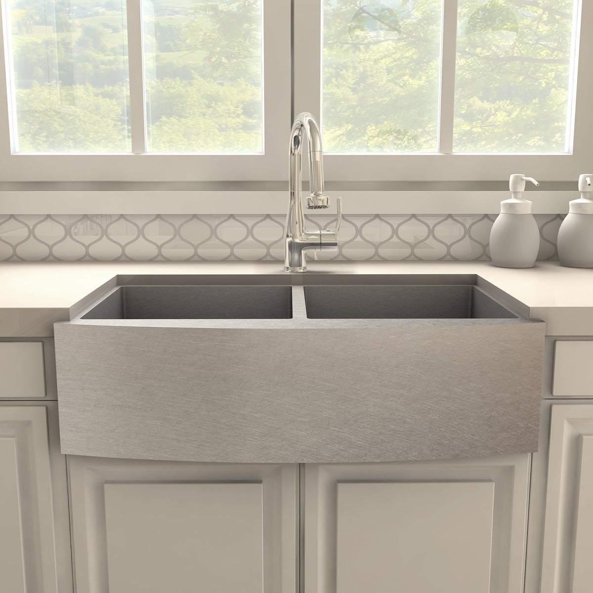 ZLINE Dali Kitchen Faucet in Brushed Nickel (DAL-KF) - MyBBQDirect