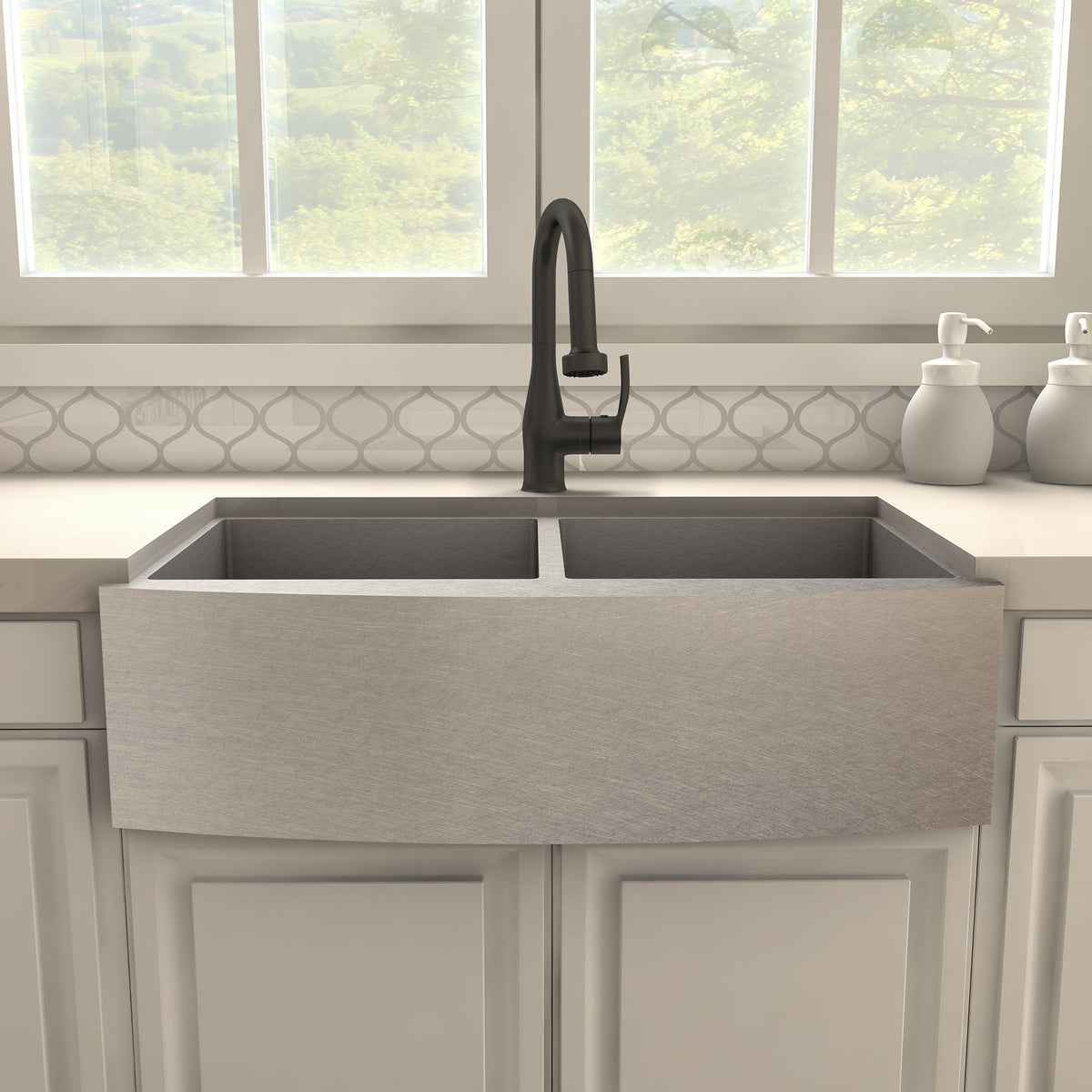 ZLINE Dali Kitchen Faucet in Brushed Nickel (DAL-KF) - MyBBQDirect