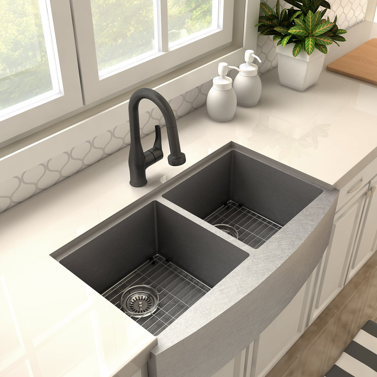 ZLINE Dali Kitchen Faucet in Brushed Nickel (DAL-KF) - MyBBQDirect