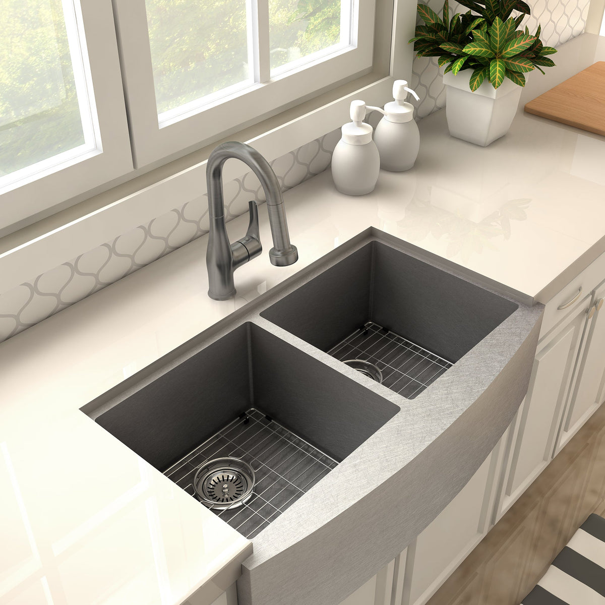 ZLINE Dali Kitchen Faucet in Brushed Nickel (DAL-KF) - MyBBQDirect